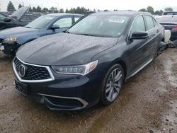 Salvage cars for sale at Elgin, IL auction: 2020 Acura TLX Technology