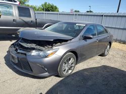 Vehiculos salvage en venta de Copart Sacramento, CA: 2017 Toyota Camry LE