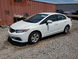 Salvage cars for sale from Copart Hueytown, AL: 2015 Honda Civic LX