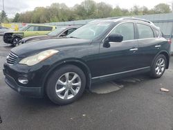Salvage cars for sale at Assonet, MA auction: 2008 Infiniti EX35 Base