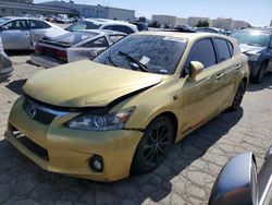 Salvage cars for sale at auction: 2011 Lexus CT 200