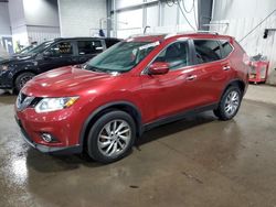 Nissan salvage cars for sale: 2015 Nissan Rogue S