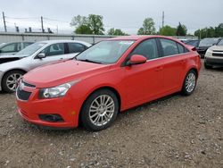 Salvage cars for sale at Lansing, MI auction: 2014 Chevrolet Cruze ECO