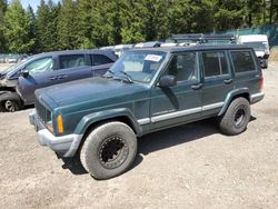 Vehiculos salvage en venta de Copart Graham, WA: 2000 Jeep Cherokee Sport