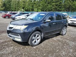 Salvage cars for sale from Copart Graham, WA: 2011 Acura MDX Technology