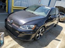 Salvage cars for sale from Copart Vallejo, CA: 2016 Volkswagen GTI S/SE