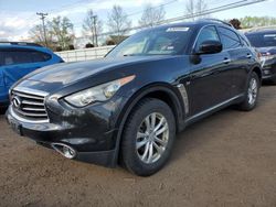 Salvage cars for sale at New Britain, CT auction: 2015 Infiniti QX70