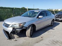 Vehiculos salvage en venta de Copart Orlando, FL: 2013 Honda Accord LX