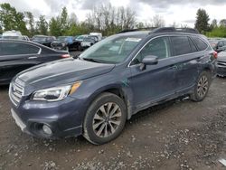 Subaru salvage cars for sale: 2017 Subaru Outback 2.5I Limited