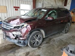 Salvage cars for sale at Helena, MT auction: 2016 Honda Pilot EX