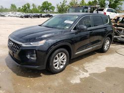 Vehiculos salvage en venta de Copart Bridgeton, MO: 2019 Hyundai Santa FE SE