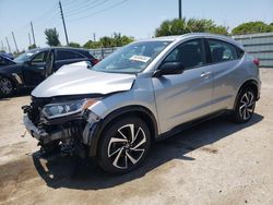 Salvage cars for sale at Miami, FL auction: 2019 Honda HR-V Sport