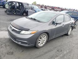 Salvage cars for sale from Copart Montreal Est, QC: 2012 Honda Civic LX