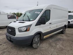 Salvage trucks for sale at Leroy, NY auction: 2016 Ford Transit T-350