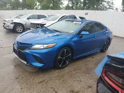 Salvage cars for sale at Bridgeton, MO auction: 2018 Toyota Camry XSE