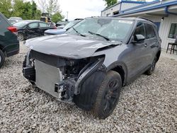 Salvage cars for sale at Bridgeton, MO auction: 2021 Ford Explorer ST