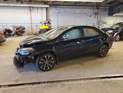 Salvage cars for sale from Copart Wheeling, IL: 2018 Toyota Corolla L