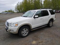 Ford Explorer salvage cars for sale: 2009 Ford Explorer Eddie Bauer