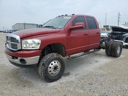 Salvage cars for sale from Copart Haslet, TX: 2006 Dodge RAM 3500 ST