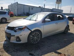 Salvage cars for sale from Copart Chicago Heights, IL: 2015 Toyota Corolla L