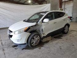 Salvage cars for sale at North Billerica, MA auction: 2011 Hyundai Tucson GLS