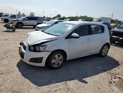 Chevrolet Sonic ls salvage cars for sale: 2014 Chevrolet Sonic LS