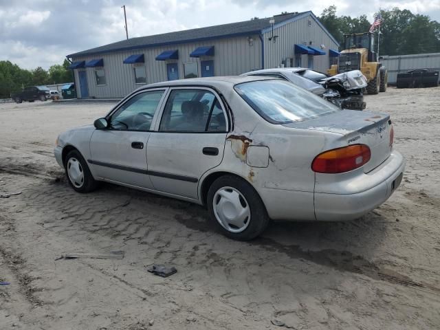 2002 Chevrolet GEO Prizm Base