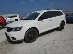 Salvage cars for sale at Haslet, TX auction: 2018 Dodge Journey SXT