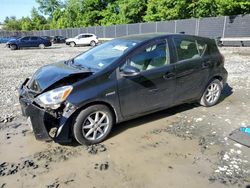 Salvage cars for sale at Waldorf, MD auction: 2015 Toyota Prius C