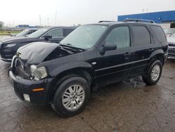Salvage cars for sale at Woodhaven, MI auction: 2007 Mercury Mariner Luxury