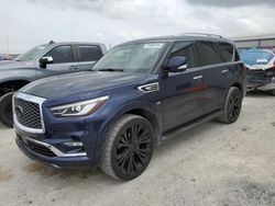 Vehiculos salvage en venta de Copart Houston, TX: 2018 Infiniti QX80 Base