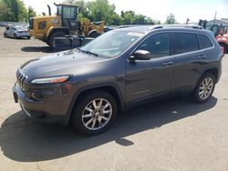 Salvage cars for sale at New Britain, CT auction: 2015 Jeep Cherokee Limited