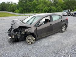 Salvage cars for sale at Cartersville, GA auction: 2017 KIA Forte LX