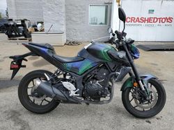 Yamaha salvage cars for sale: 2021 Yamaha MT-03