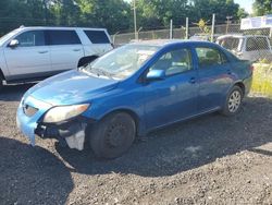 Salvage cars for sale from Copart Finksburg, MD: 2009 Toyota Corolla Base