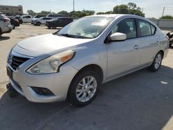 Salvage cars for sale from Copart Wilmer, TX: 2018 Nissan Versa S