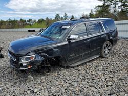 Chevrolet salvage cars for sale: 2017 Chevrolet Tahoe K1500 Premier