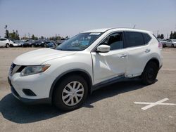 Salvage cars for sale from Copart Rancho Cucamonga, CA: 2015 Nissan Rogue S