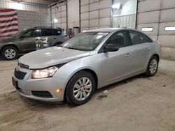 Salvage cars for sale at Columbia, MO auction: 2011 Chevrolet Cruze LS