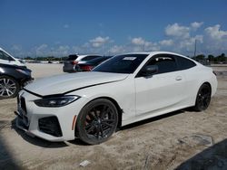 Salvage cars for sale at West Palm Beach, FL auction: 2024 BMW 430I