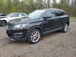 Salvage cars for sale from Copart Ontario Auction, ON: 2015 Lincoln MKC
