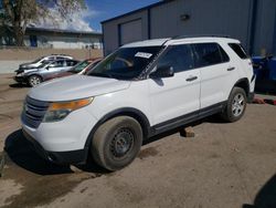Salvage cars for sale at Albuquerque, NM auction: 2013 Ford Explorer