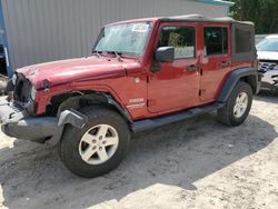 Salvage cars for sale at Midway, FL auction: 2013 Jeep Wrangler Unlimited Sport