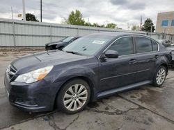 Subaru Legacy Vehiculos salvage en venta: 2012 Subaru Legacy 2.5I Limited
