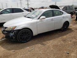 Salvage cars for sale from Copart Elgin, IL: 2011 Lexus IS 250