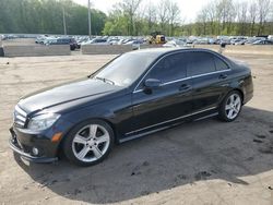 Salvage cars for sale at Marlboro, NY auction: 2010 Mercedes-Benz C 300 4matic