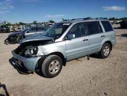 Vehiculos salvage en venta de Copart Kansas City, KS: 2003 Honda Pilot EXL