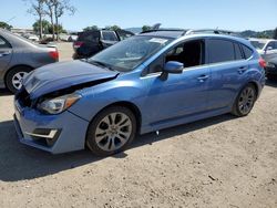 Salvage cars for sale at San Martin, CA auction: 2016 Subaru Impreza Sport Premium