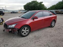 Salvage cars for sale at Oklahoma City, OK auction: 2014 Chevrolet Cruze LT