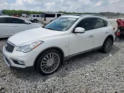 Salvage cars for sale at Memphis, TN auction: 2017 Infiniti QX50